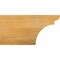 Ekena Millwork Yorktown Rough Sawn Rafter Tail, Western Red Cedar, 4"W x 8"H x 16"L RFT04X08X16YOR00RWR - alternate 2